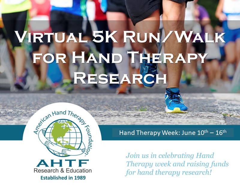 2018 Virtual 5K Run/Walk Registration For Hand Therapy Research